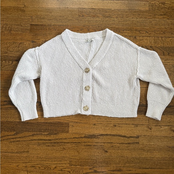 American Eagle Outfitters Sweaters - American Eagle Outfitters Cream Cardigan